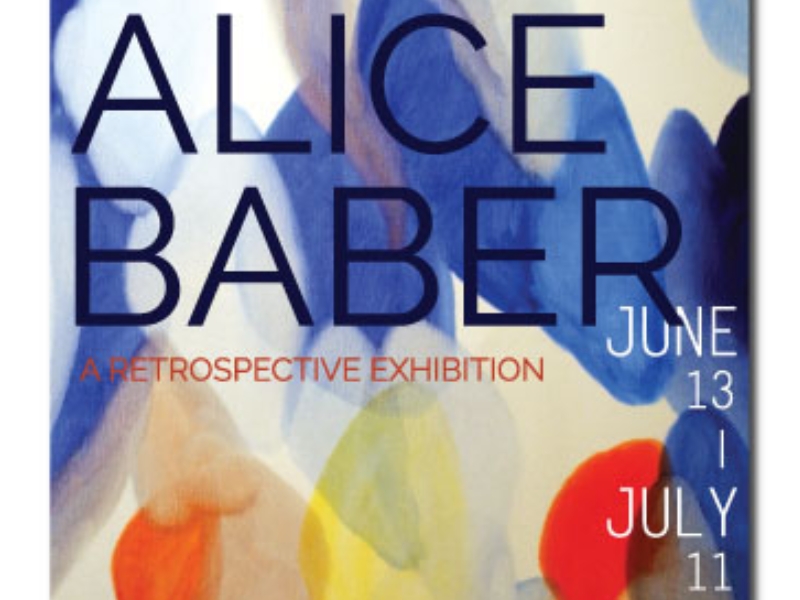 Alice Baber Exhibition Open Reception